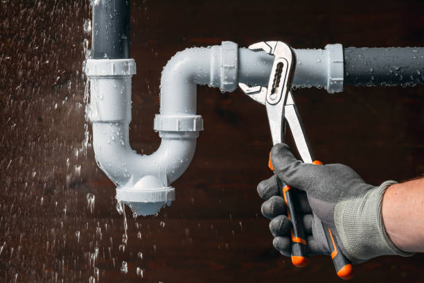 Professional Sewer Line Repair technician working in Zumbro Falls, MN
